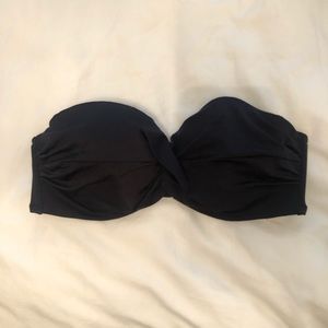 Victoria’s Secret twist front bandeau bikini top